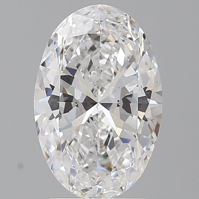 2.58 Carat Oval Shaped, Ideal Cut, D Color, VS2 Clarity, IGI Certified Lab Grown Diamond