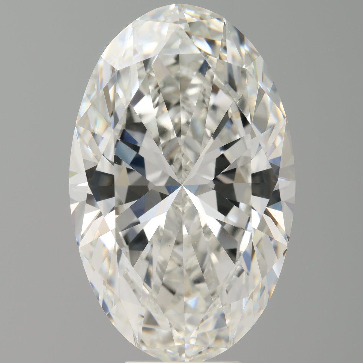 9.10 Carat Oval Shaped, Ideal Cut, F Color, VVS2 Clarity, IGI Certified Lab Grown Diamond
