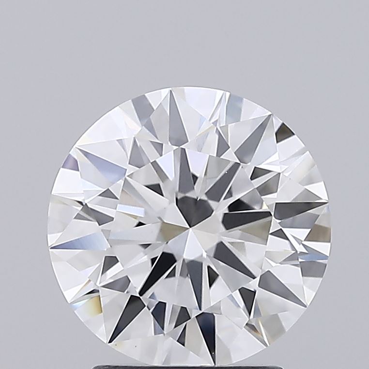2.43 Carat Round Shaped, Ideal Cut, E Color, VVS2 Clarity, IGI Certified Lab Grown Diamond