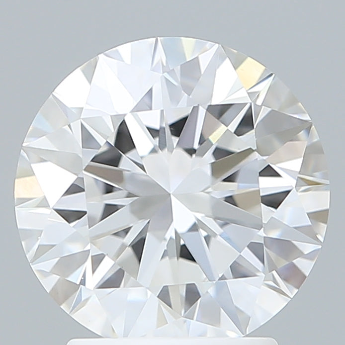2.60 Carat Round Shaped, Ideal Cut, D Color, VVS2 Clarity, IGI Certified Lab Grown Diamond