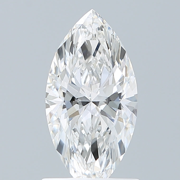 1.10 Carat Marquise Shaped, Ideal Cut, E Color, VVS2 Clarity, IGI Certified Lab Grown Diamond