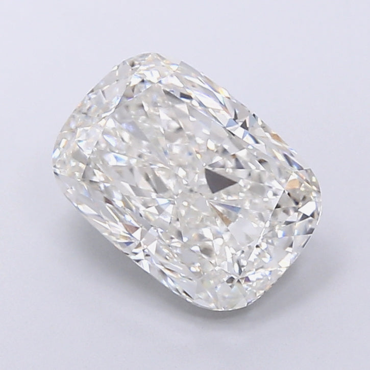 4.60 Carat Cushion Shaped, Very Good Cut, F Color, VVS2 Clarity, IGI Certified Lab Grown Diamond