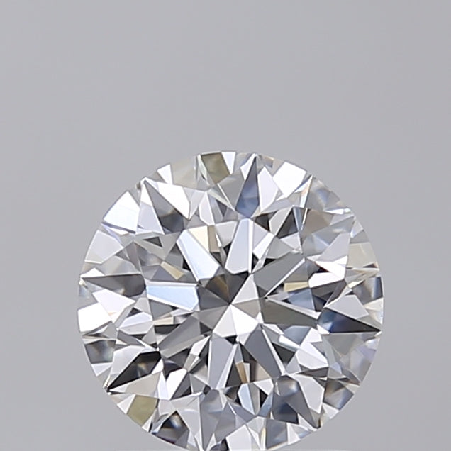 1.29 Carat Round Shaped, Ideal Cut, D Color, VVS2 Clarity, IGI Certified Lab Grown Diamond