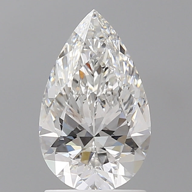 1.59 Carat Pear Shaped, Ideal Cut, E Color, VVS2 Clarity, IGI Certified Lab Grown Diamond