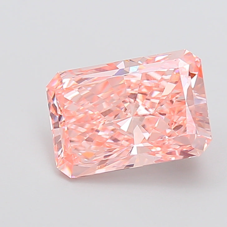 3.45 Carat Radiant Shaped, Very Good Cut, VS1 Clarity, IGI Certified Lab Grown Diamond
