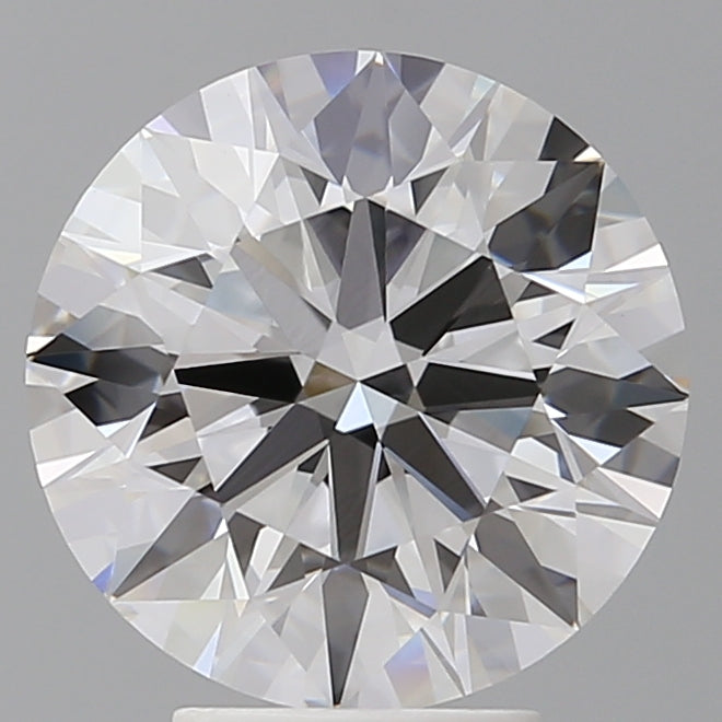 4.58 Carat Round Shaped, Ideal Cut, E Color, VVS2 Clarity, IGI Certified Lab Grown Diamond