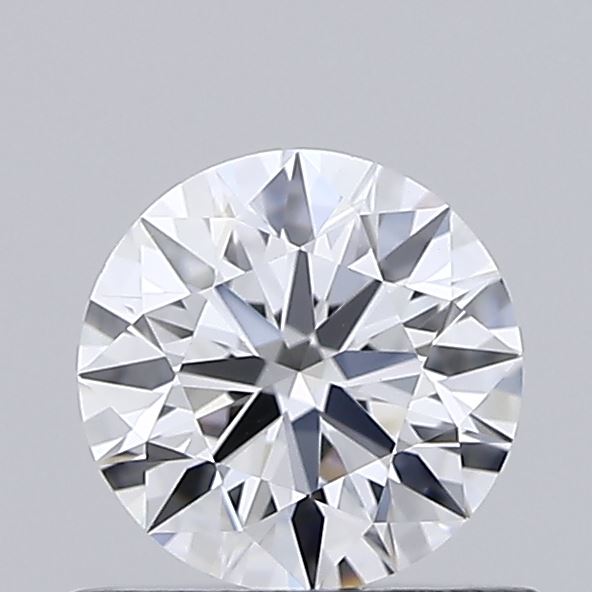 0.53 Carat Round Shaped, Ideal Cut, D Color, VVS2 Clarity, IGI Certified Lab Grown Diamond