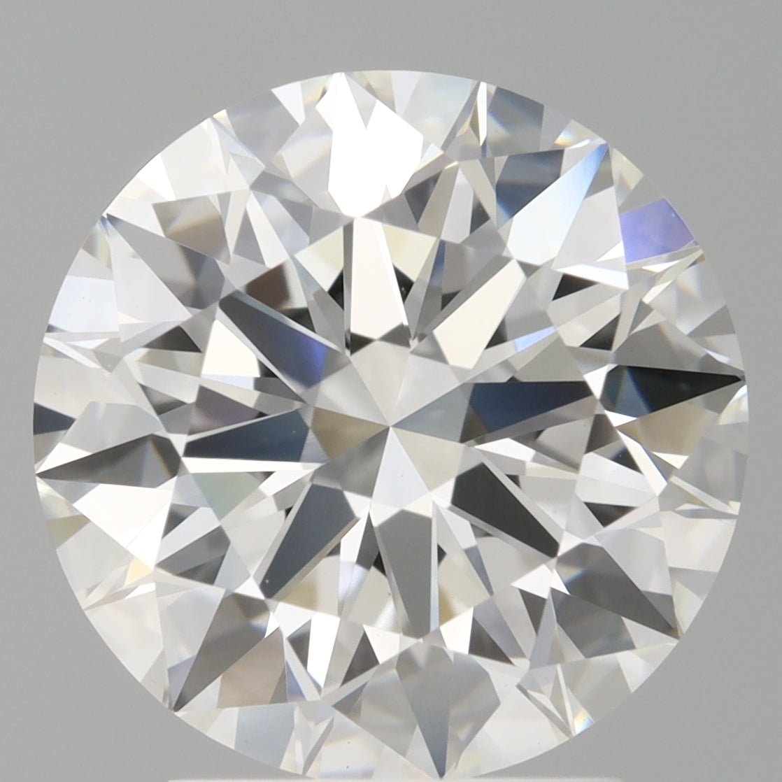 3.02 Carat Round Shaped, Ideal Cut, E Color, VVS2 Clarity, IGI Certified Lab Grown Diamond