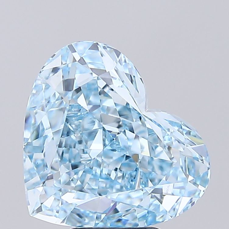 5.03 Carat Heart Shaped, Very Good Cut, VVS2 Clarity, IGI Certified Lab Grown Diamond