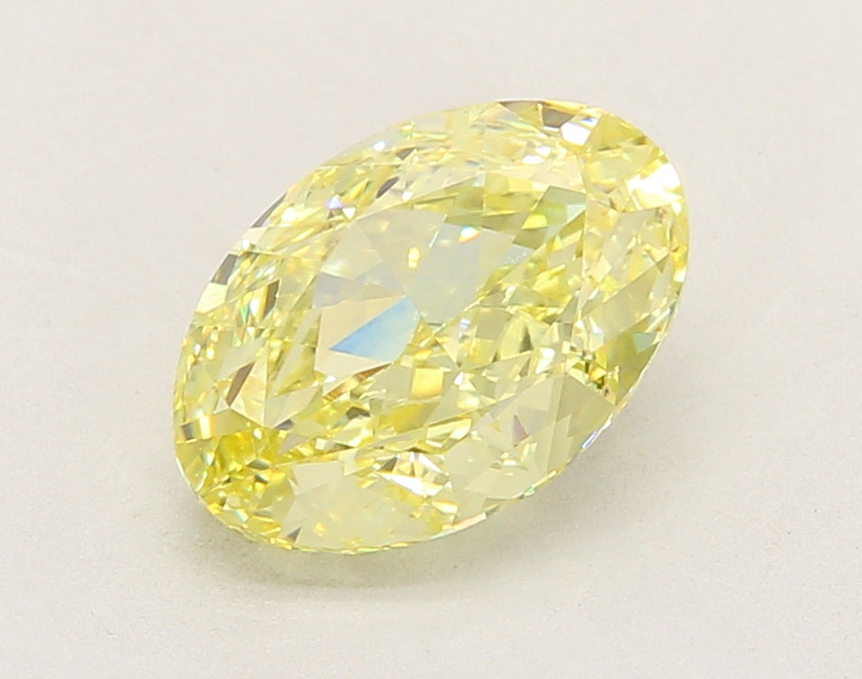 2.91 Carat Oval Shaped, Excellent Cut, VVS2 Clarity, IGI Certified Lab Grown Diamond