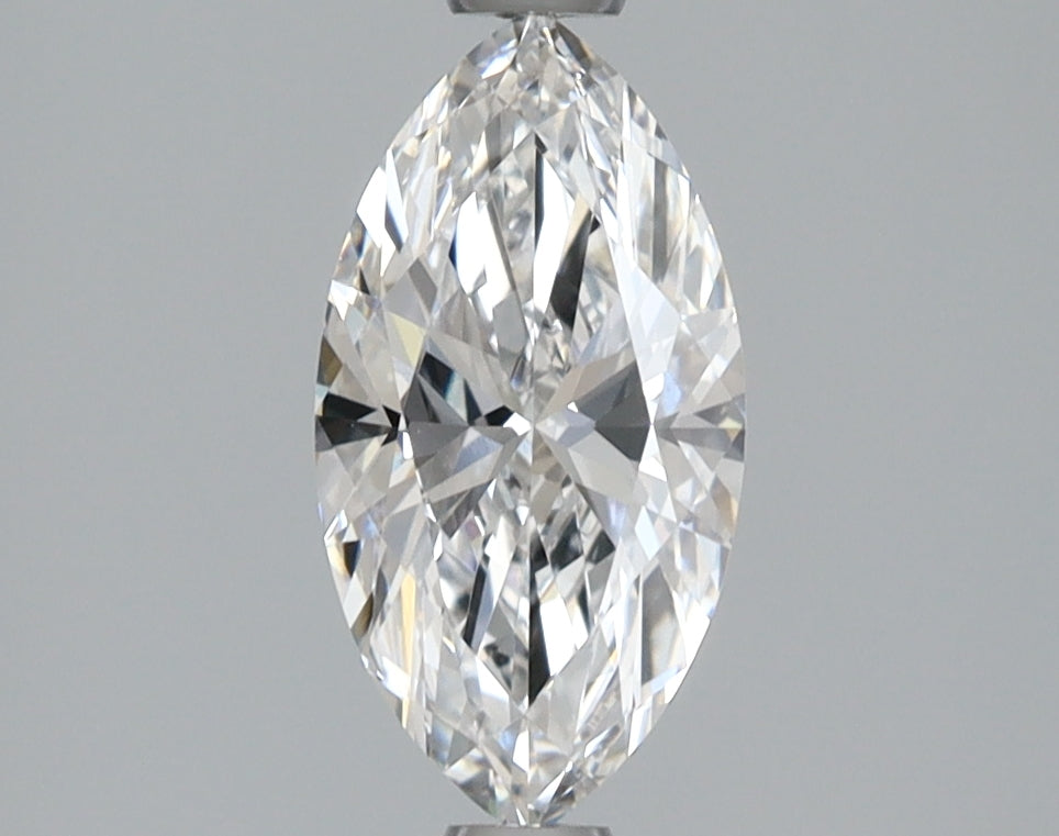 1.03 Carat Marquise Shaped, Ideal Cut, D Color, VVS2 Clarity, IGI Certified Lab Grown Diamond