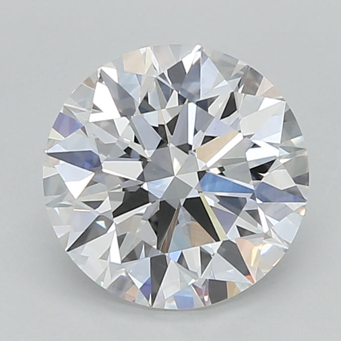 2.04 Carat Round Shaped, Ideal Cut, D Color, VS1 Clarity, IGI Certified Lab Grown Diamond