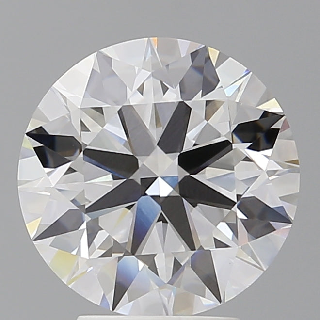 4.08 Carat Round Shaped, Ideal Cut, E Color, VVS2 Clarity, IGI Certified Lab Grown Diamond