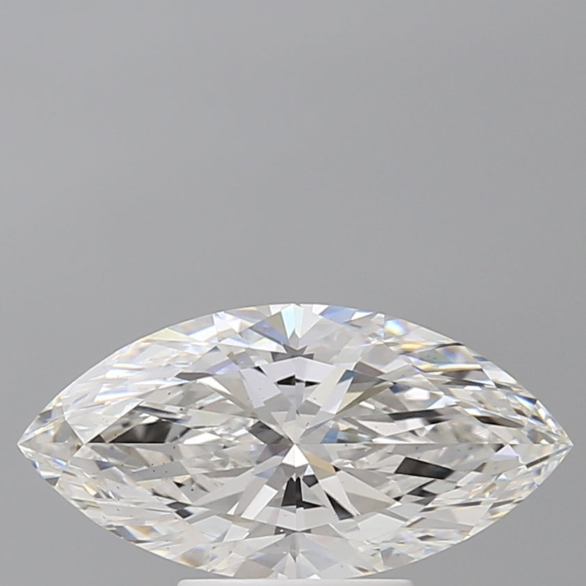 2.59 Carat Marquise Shaped, Ideal Cut, E Color, VS2 Clarity, IGI Certified Lab Grown Diamond