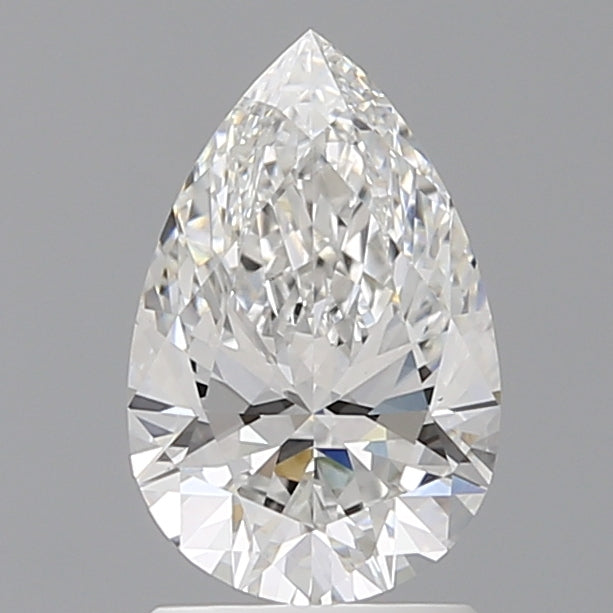 1.60 Carat Pear Shaped, Ideal Cut, E Color, VVS2 Clarity, IGI Certified Lab Grown Diamond