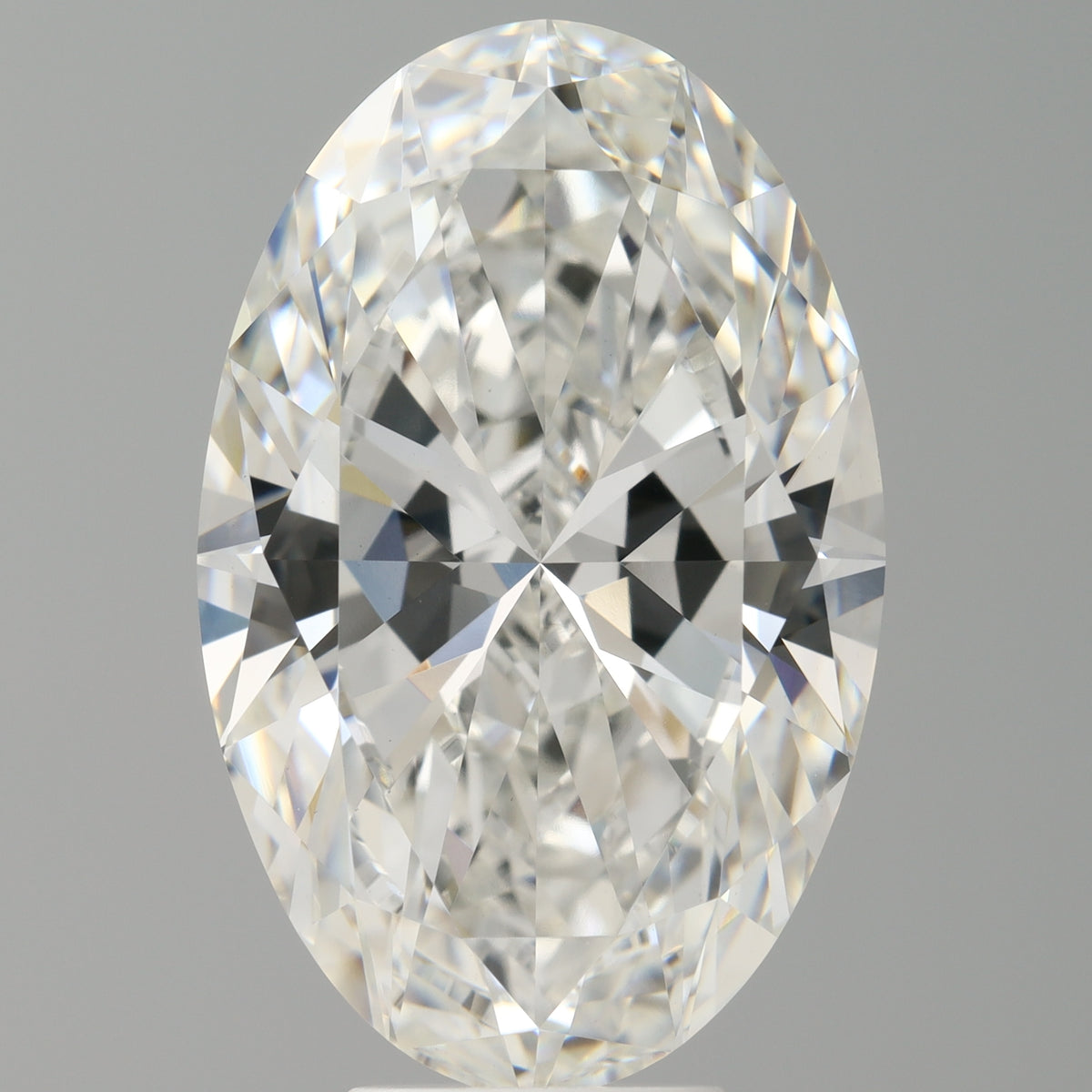 7.54 Carat Oval Shaped, Ideal Cut, F Color, VVS2 Clarity, IGI Certified Lab Grown Diamond