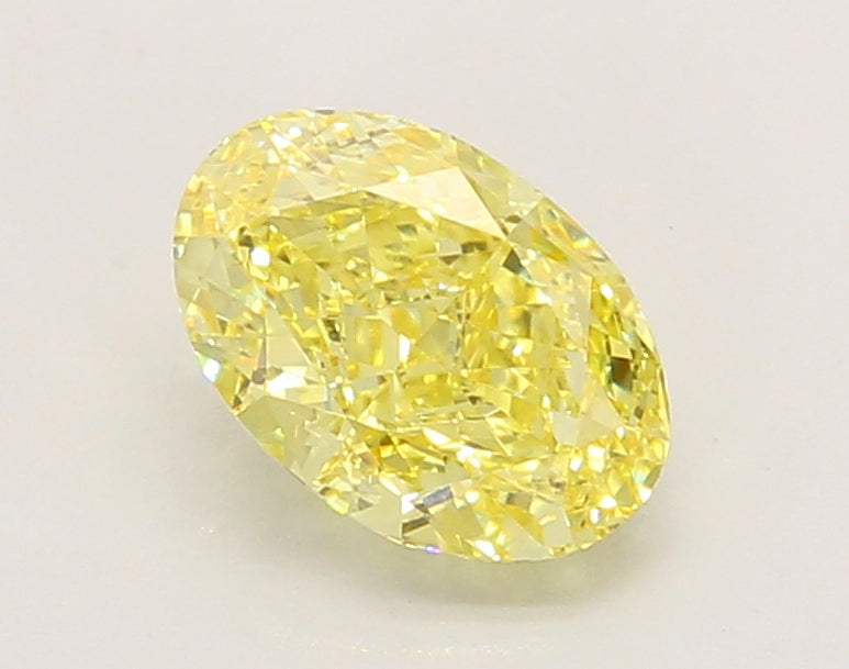 1.54 Carat Oval Shaped, Very Good Cut, VS1 Clarity, IGI Certified Lab Grown Diamond