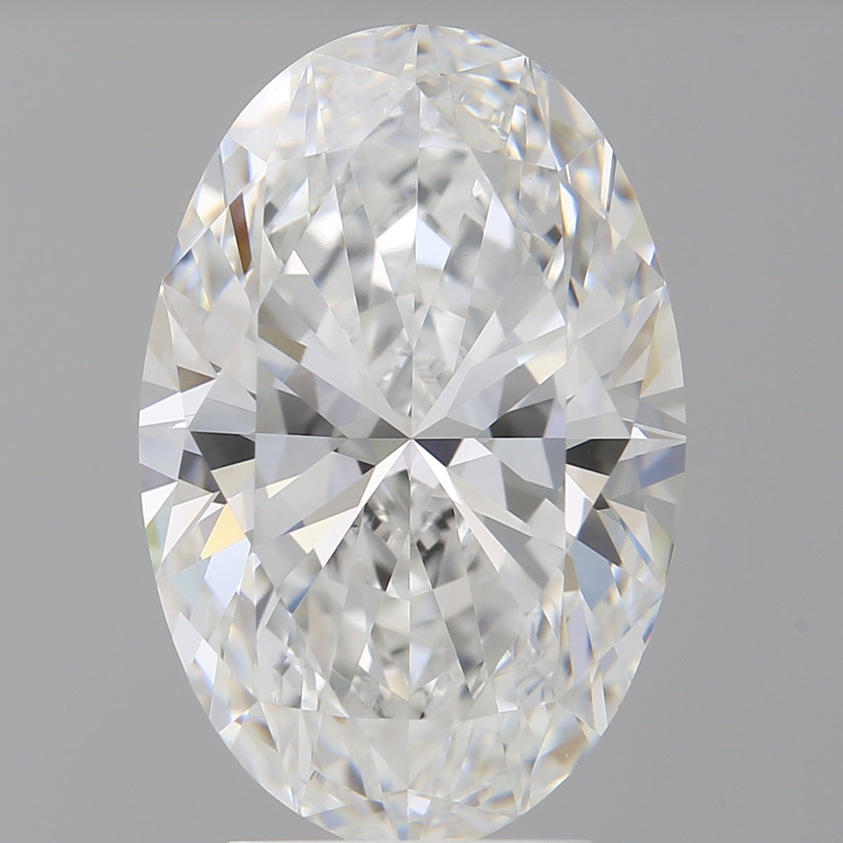 4.05 Carat Oval Shaped, Ideal Cut, E Color, VVS2 Clarity, IGI Certified Lab Grown Diamond