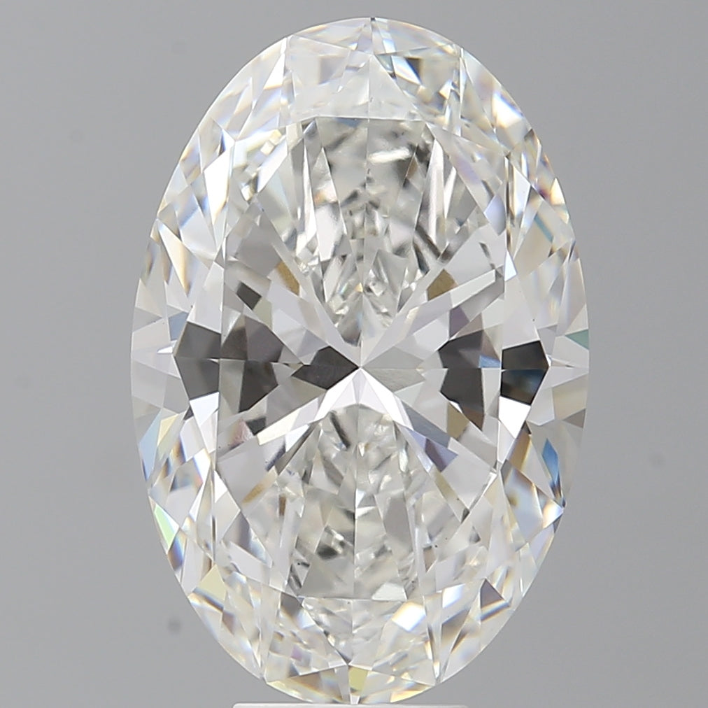9.04 Carat Oval Shaped, Ideal Cut, F Color, VVS2 Clarity, IGI Certified Lab Grown Diamond