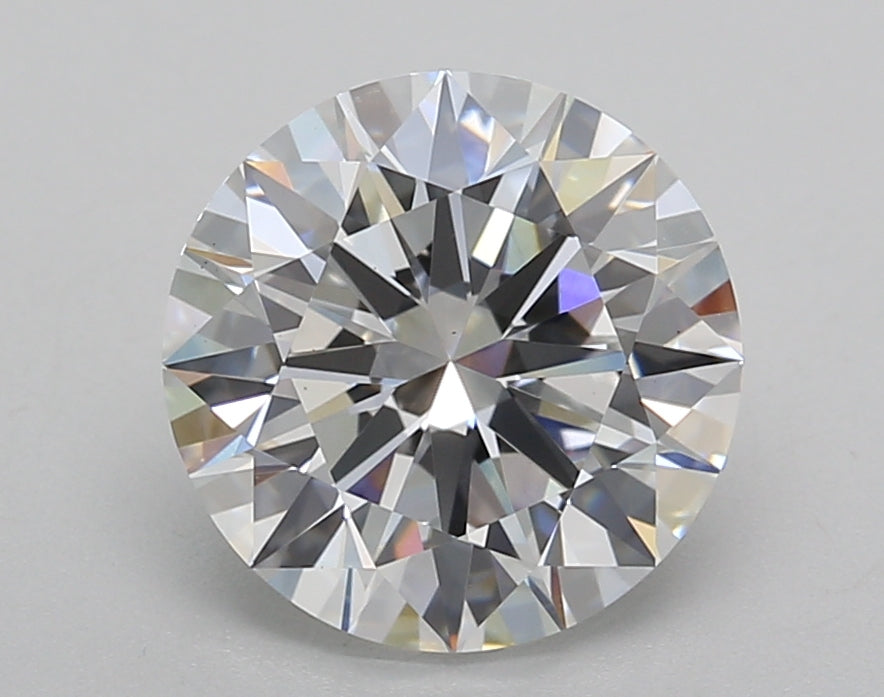 2.79 Carat Round Shaped, Ideal Cut, E Color, VS1 Clarity, IGI Certified Lab Grown Diamond