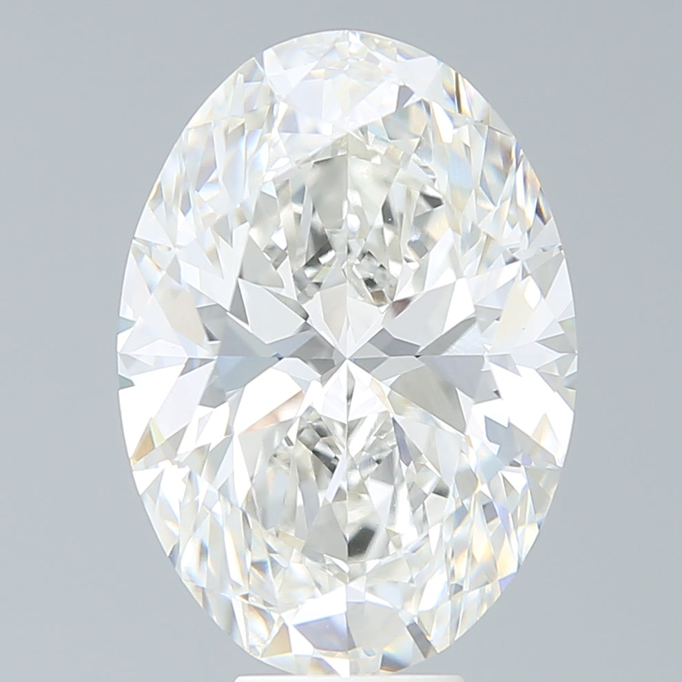 9.64 Carat Oval Shaped, Ideal Cut, G Color, VVS2 Clarity, IGI Certified Lab Grown Diamond