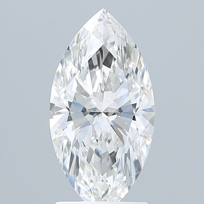 2.02 Carat Marquise Shaped, Ideal Cut, E Color, VVS2 Clarity, IGI Certified Lab Grown Diamond