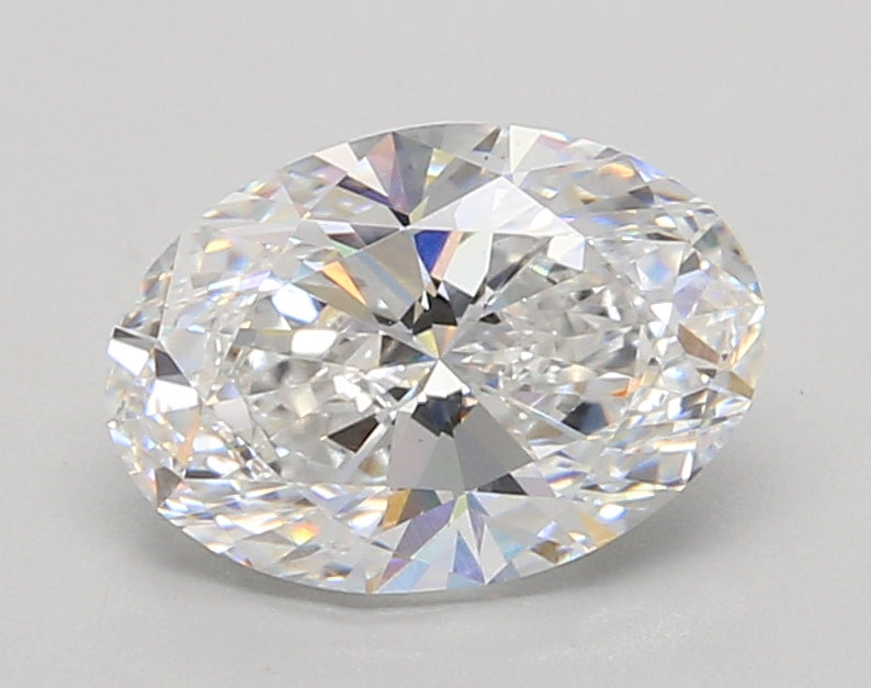 2.04 Carat Oval Shaped, Ideal Cut, D Color, VS1 Clarity, IGI Certified Lab Grown Diamond