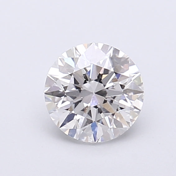 0.73 Carat Round Shaped, Excellent Cut, D Color, VVS2 Clarity, IGI Certified Lab Grown Diamond