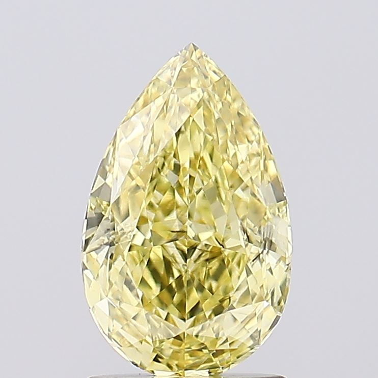 1.55 Carat Pear Shaped, Ideal Cut, SI1 Clarity, IGI Certified Lab Grown Diamond