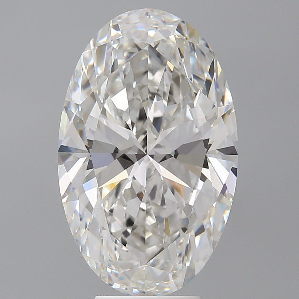 6.54 Carat Oval Shaped, Excellent Cut, F Color, VVS2 Clarity, IGI Certified Lab Grown Diamond