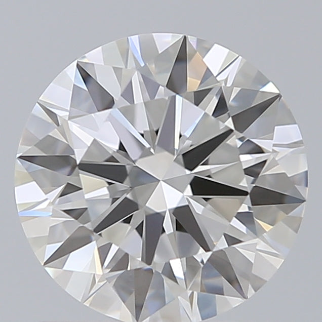 1.17 Carat Round Shaped, Ideal Cut, F Color, VVS2 Clarity, IGI Certified Lab Grown Diamond