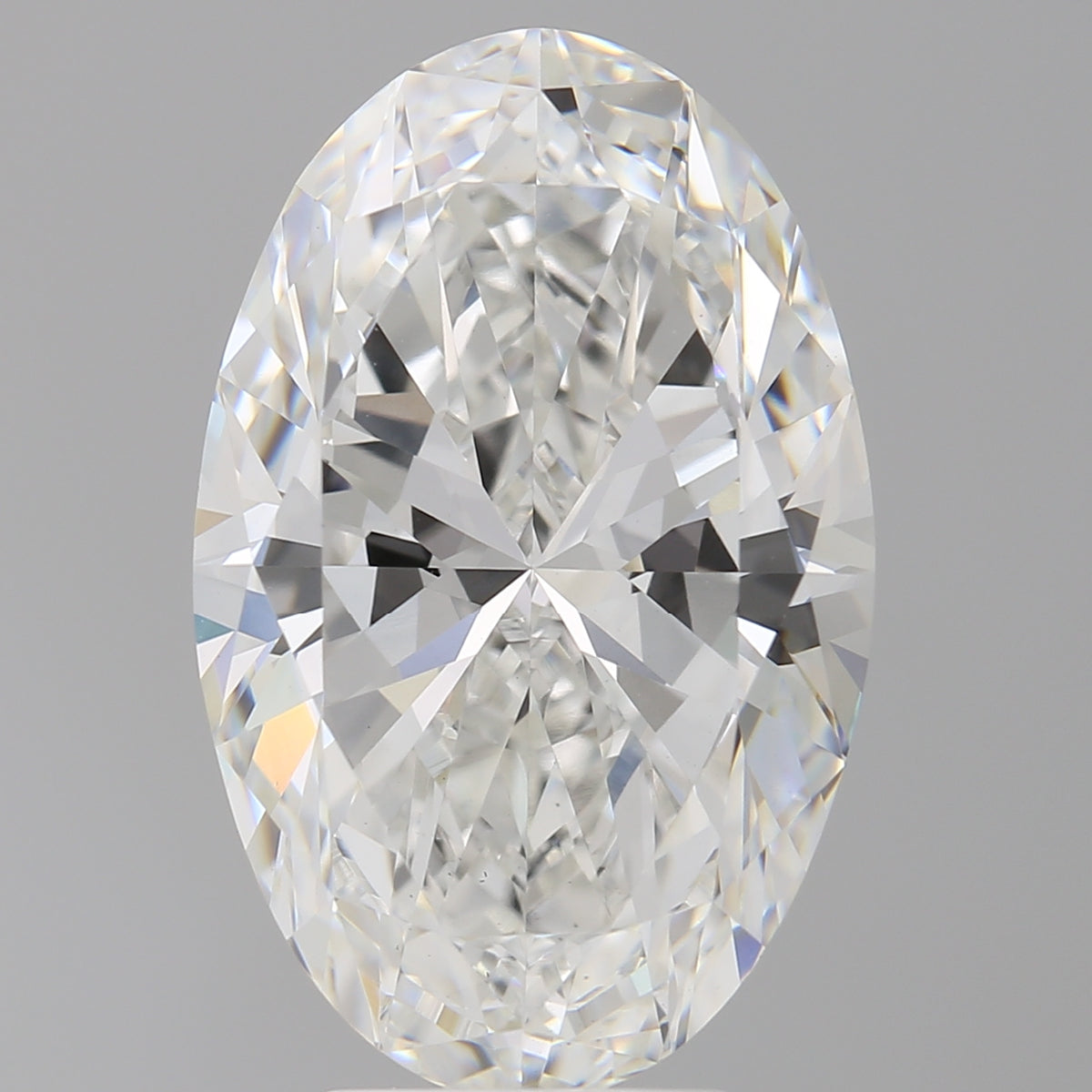 6.04 Carat Oval Shaped, Ideal Cut, F Color, VVS2 Clarity, IGI Certified Lab Grown Diamond