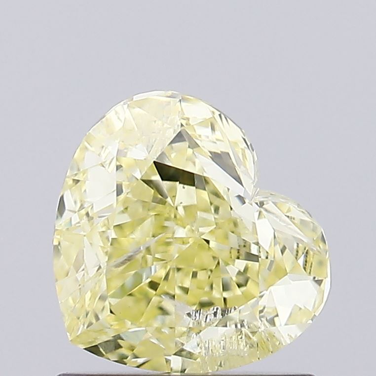 0.90 Carat Heart Shaped, Ideal Cut, I1 Clarity, IGI Certified Lab Grown Diamond