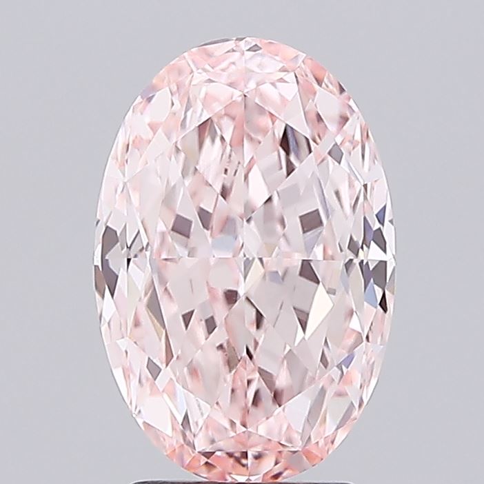 4.02 Carat Oval Shaped, Excellent Cut, VVS2 Clarity, IGI Certified Lab Grown Diamond