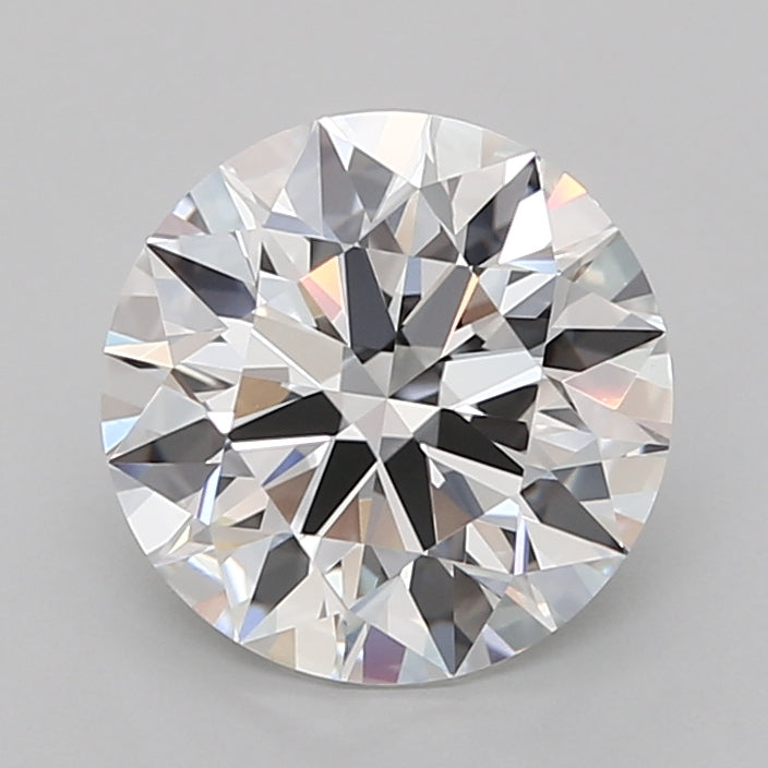 2.91 Carat Round Shaped, Ideal Cut, E Color, VVS2 Clarity, IGI Certified Lab Grown Diamond