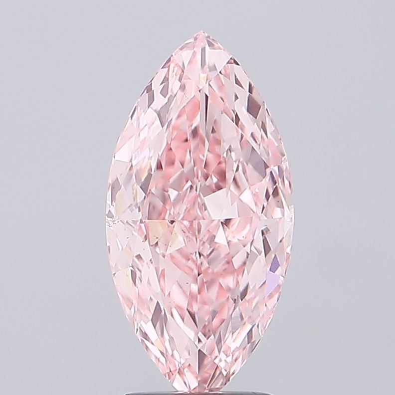 3.00 Carat Marquise Shaped, Ideal Cut, VS1 Clarity, IGI Certified Lab Grown Diamond