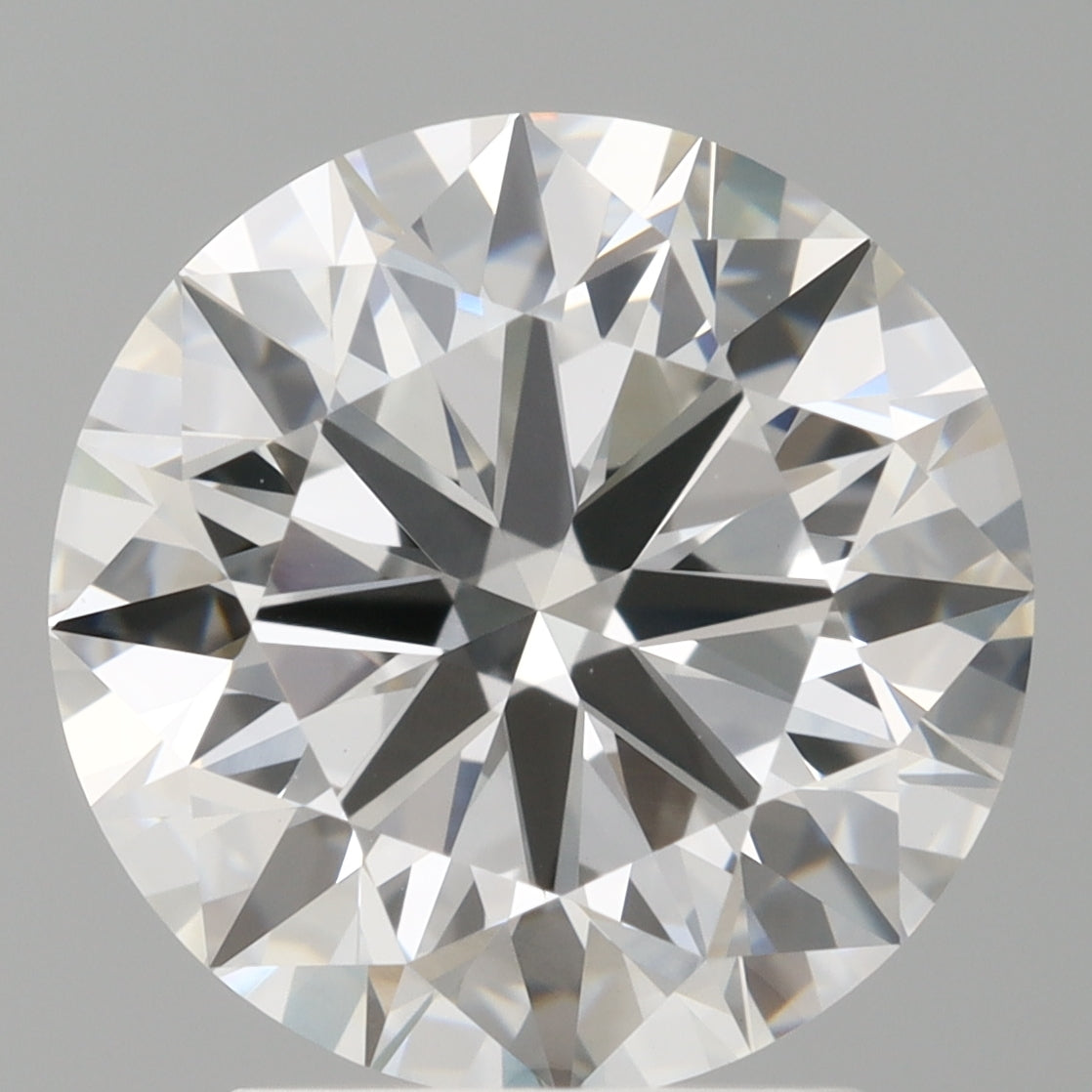 2.97 Carat Round Shaped, Excellent Cut, E Color, VVS2 Clarity, IGI Certified Lab Grown Diamond