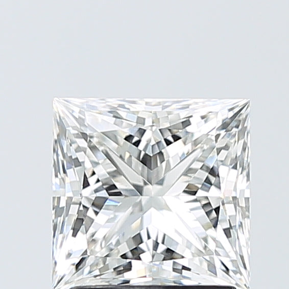 2.02 Carat Princess Shaped, Ideal Cut, F Color, VS1 Clarity, IGI Certified Lab Grown Diamond