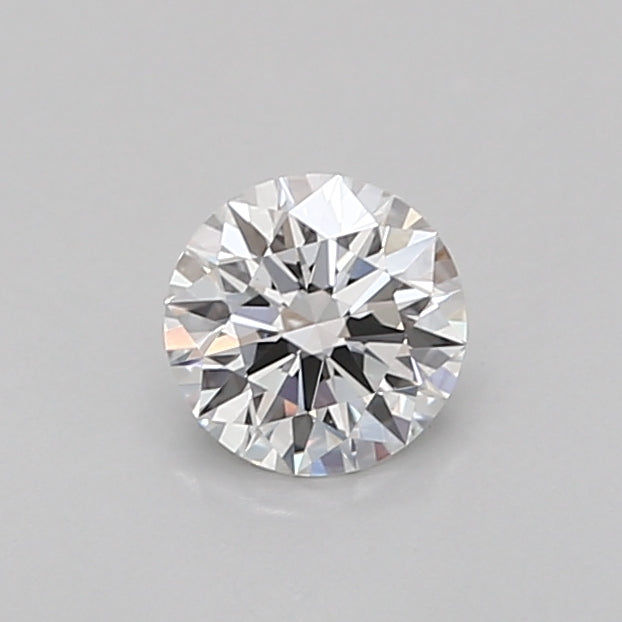 0.54 Carat Round Shaped, Ideal Cut, D Color, VVS2 Clarity, IGI Certified Lab Grown Diamond