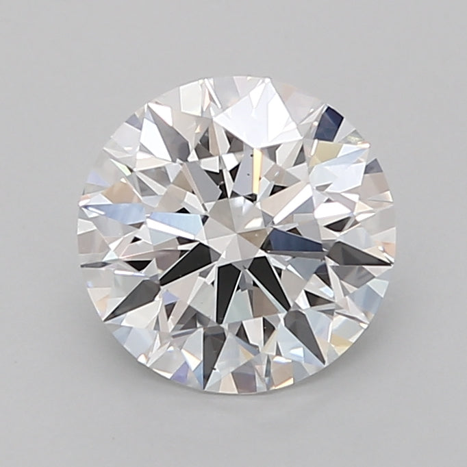 2.04 Carat Round Shaped, Ideal Cut, D Color, VS2 Clarity, IGI Certified Lab Grown Diamond