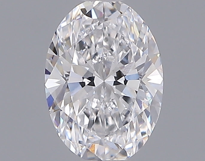 0.52 Carat Oval Shaped, Ideal Cut, D Color, VVS2 Clarity, IGI Certified Lab Grown Diamond