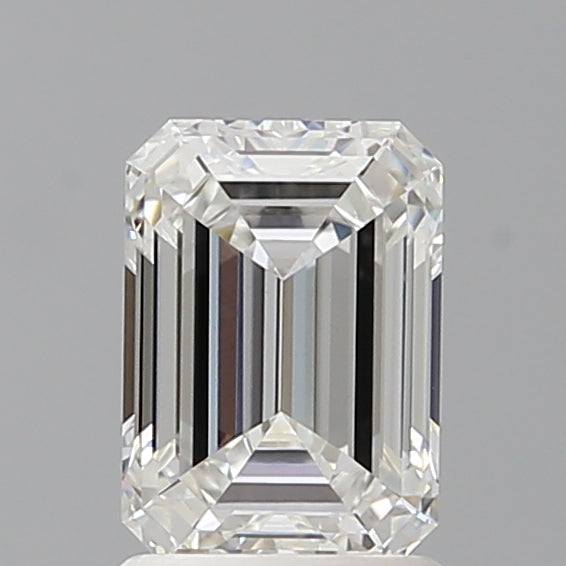 1.60 Carat Emerald Shaped, Ideal Cut, E Color, VVS2 Clarity, IGI Certified Lab Grown Diamond