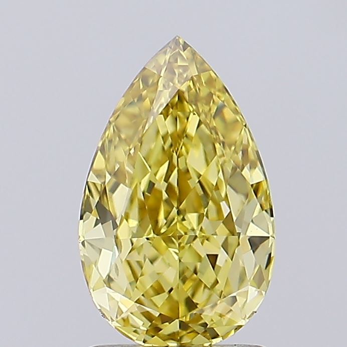 1.51 Carat Pear Shaped, Ideal Cut, VVS2 Clarity, IGI Certified Lab Grown Diamond