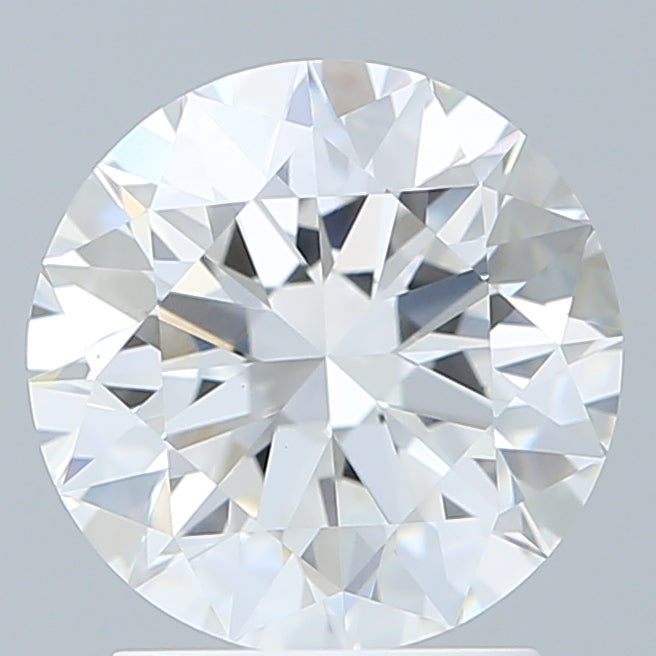 2.21 Carat Round Shaped, Excellent Cut, E Color, VS1 Clarity, IGI Certified Lab Grown Diamond