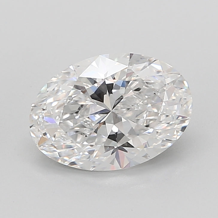 3.03 Carat Oval Shaped, Excellent Cut, D Color, VVS2 Clarity, IGI Certified Lab Grown Diamond