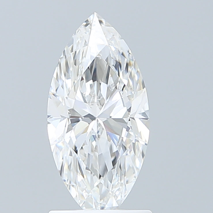 1.52 Carat Marquise Shaped, Ideal Cut, D Color, VVS1 Clarity, IGI Certified Lab Grown Diamond