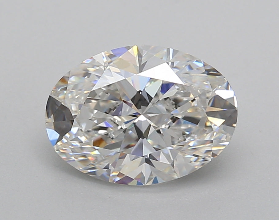 2.01 Carat Oval Shaped, Excellent Cut, F Color, VVS2 Clarity, IGI Certified Lab Grown Diamond