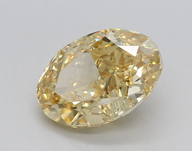 1.67 Carat Oval Shaped, Very Good Cut, VS2 Clarity, IGI Certified Lab Grown Diamond