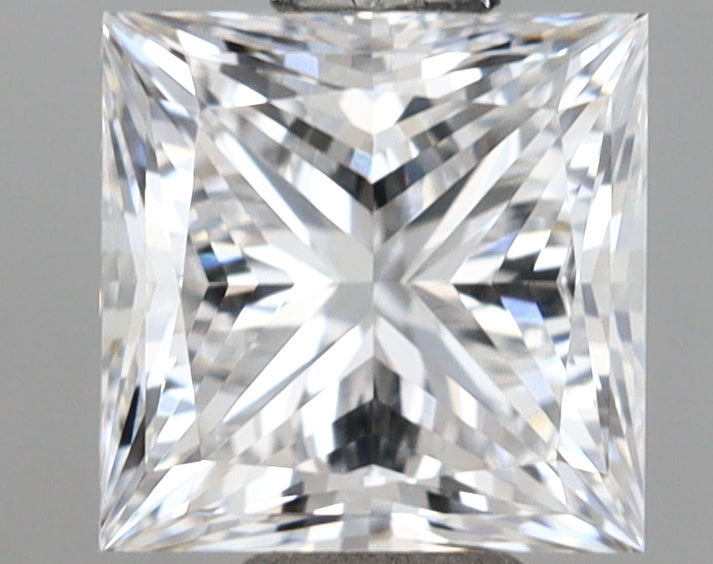 1.00 Carat Princess Shaped, Excellent Cut, D Color, IF Clarity, IGI Certified Lab Grown Diamond