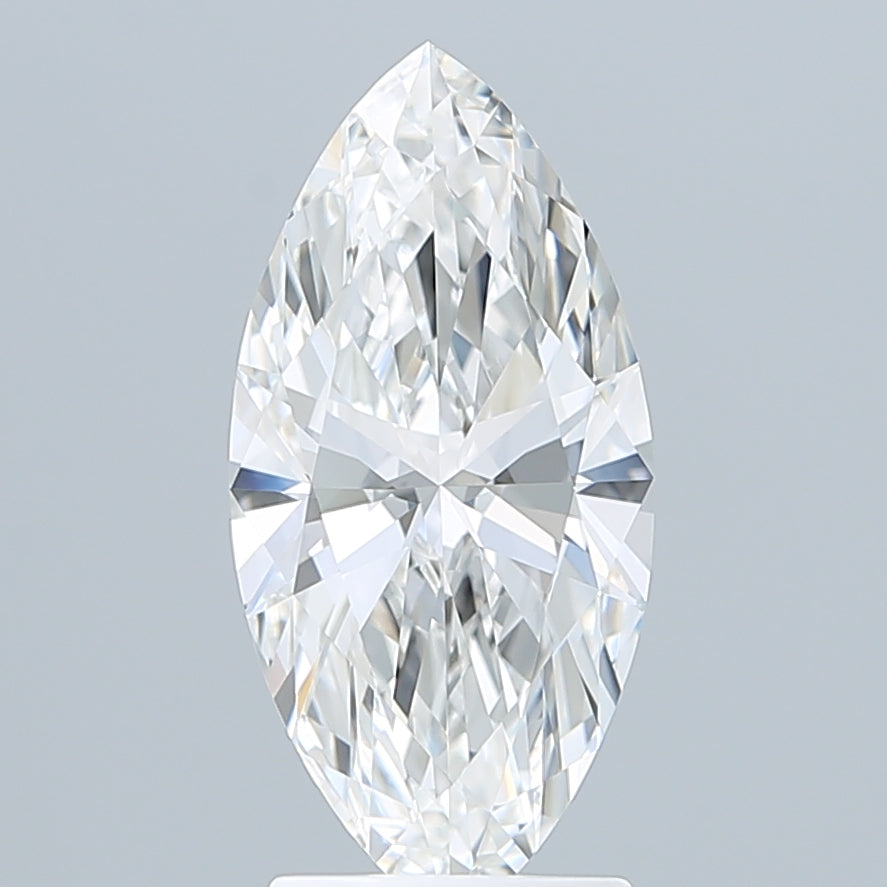 2.28 Carat Marquise Shaped, Ideal Cut, F Color, VVS1 Clarity, IGI Certified Lab Grown Diamond